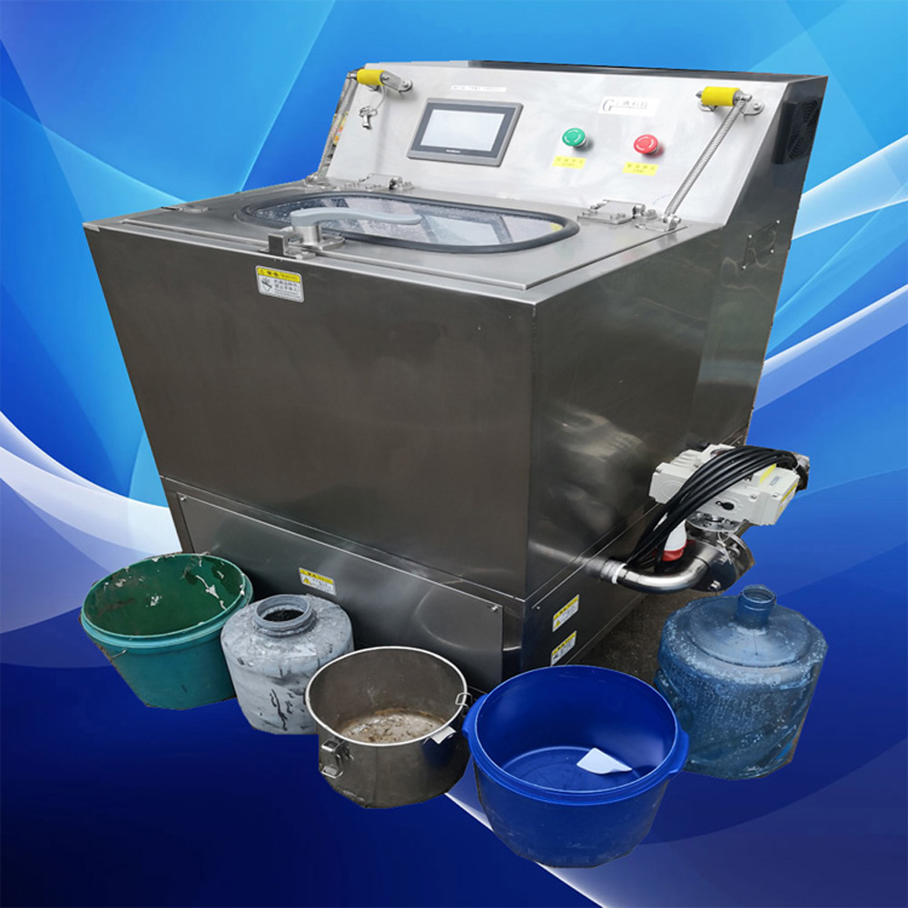 双工位刷桶机,洗桶机,自动洗桶机,自动刷桶机,塑料桶清洗机